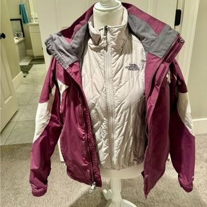 North Face ski jacket